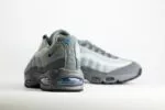 Nike Air Max 95 OG Big Bubble Smoke Grey Green Abyss – grijs/groen – Heren/Dames/Uniseks Sneakers – vilt/Mesh – IH4457-003 – Achterkant