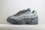 Nike Air Max 95 OG Big Bubble Smoke Grey Green Abyss – grijs/groen – Heren/Dames/Uniseks Sneakers – vilt/Mesh – IH4457-003 – Zijkant