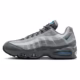 Nike Air Max 95 OG Big Bubble Smoke Grey Green Abyss – grijs/groen – Heren/Dames/Uniseks Sneakers – vilt/Mesh – IH4457-003 – Zijkant