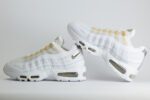 Nike Air Max 95 OG Big Bubble White Team Gold – wit/goud – Heren/Dames/Uniseks Sneakers – leer/Mesh – IB1667-101 – Binnenkant