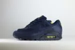 Nike Air Max 90 Obsidian Lightning – blauw/navy – Heren/Dames/Uniseks Sneakers – suede/Mesh – DM0029-401 – Zijkant