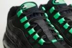 Nike Air Max 95 OG Big Bubble Black Green Shock – zwart/groen – Heren/Dames/Uniseks Sneakers – leer/Mesh – IB1667-002 – Bovenkant