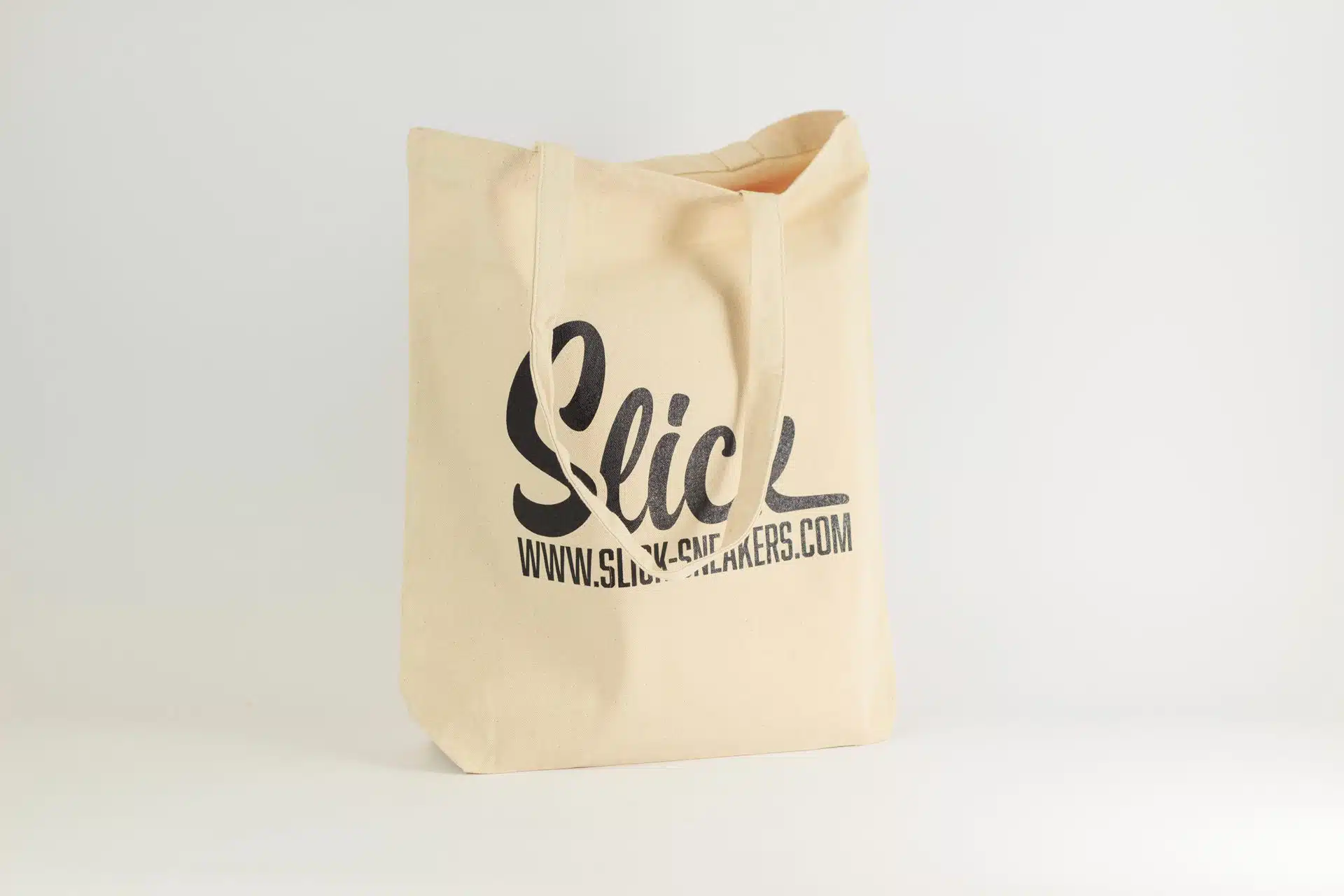 Slick-Essential-Shopper-Ecru-Black---Staand-open