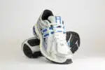 New Balance 1906R Silver Metallic Blue Agate – Blauw/Zilver/Wit – Heren/Dames/Uniseks Sneakers – Mesh/Leer – M1906REB – Voorkant
