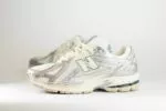 New Balance 1906R Silver Metallic Sea Salt – Wit/Zilver/Beige – Heren/Dames/Uniseks Sneakers – Mesh/Leer – M1906REE – Zijkant