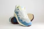 Nike Air Max 1 Patta Waves Noise Aqua – Blauw/Grijs – Heren/Dames/Uniseks Sneakers – Suede/Mesh – DH1348-004 – Voorkant