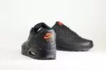 Nike Air Max 90 Black Safety Orange – Zwart /Oranje– Heren/Dames/Uniseks Sneakers – Leer – IF5446-002 – Achterkant