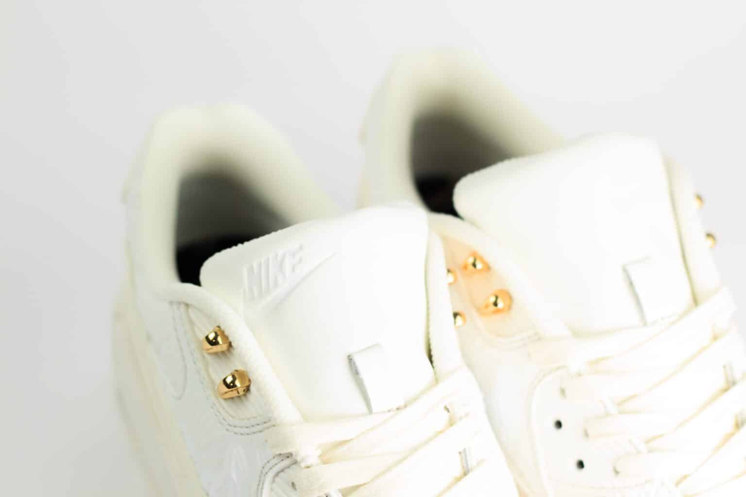Nike Air Max 90 Slawn Sail – wit/beige – Heren/Dames/Uniseks Sneakers – leer – FD6492-100 – Bovenkant