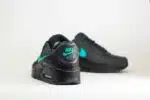 Nike Air Max 90 Black Clear Jade – Zwart/Groen – Heren/Dames/Uniseks Sneakers – Leer/Suede - IF0670-002 – achterkant