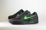 Nike Air Max 90 Black Green Strike – Zwart/Groen – Heren/Dames/Uniseks Sneakers – Mesh/Suede - DM0029-015 – Zijkant