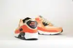 Nike Air Max 90 Copper Moon – Oranje – Heren/Dames/Uniseks Sneakers – Suede/Mesh - DM0029-800 – achterkant