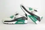 Nike Air Max 90 Evergreen Aura – Wit/Groen – Heren/Dames/Uniseks Sneakers – Suede/Mesh - DM0029-116 – binnenkant