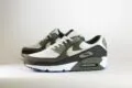Nike Air Max 90 New York Jets – Groen/Wit – Heren/Dames/Uniseks Sneakers – Suede/Canvas - II7592-100 – Zijkant