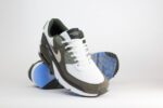 Nike Air Max 90 New York Jets – Groen/Wit – Heren/Dames/Uniseks Sneakers – Suede/Canvas - II7592-100 – voorkant