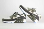 Nike Air Max 90 New York Jets – Groen/Wit – Heren/Dames/Uniseks Sneakers – Suede/Canvas - II7592-100 – binnenkant