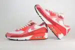 Nike Air Max 90 Peony Light Crimson – Wit/Roze/Rood – Heren/Dames/Uniseks Sneakers – Mesh/Suede - DM0029-600 – binnenkant