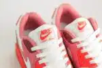 Nike Air Max 90 Peony Light Crimson – Wit/Roze/Rood – Heren/Dames/Uniseks Sneakers – Mesh/Suede - DM0029-600 – bovenkant
