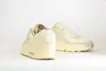 Nike Air Max 90 Premium Pale Ivory – Beige/Grijs – Heren/Dames/Uniseks Sneakers – Suede/Textiel - IM6773-104 – achterkant