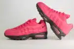 Nike Air Max 95 OG Big Bubble Fireberry – Zwart/Roze – Heren/Dames/Uniseks Sneakers – Suede/Canvas – II7632-600 – binnenkant