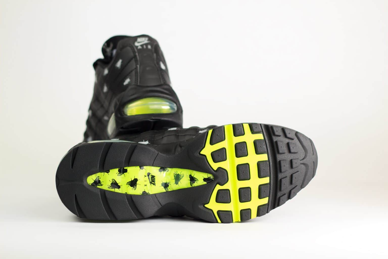 Nike Air Max 95 Premium Houseflies – Zwart – Heren/Dames/Uniseks Sneakers – Leer – IM3082-001 – onderkant