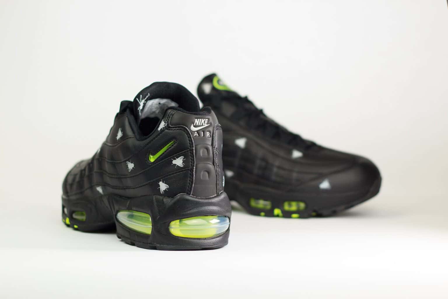 Nike Air Max 95 Premium Houseflies – Zwart – Heren/Dames/Uniseks Sneakers – Leer – IM3082-001 – achterkant