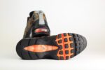 Nike Air Max 95 Safety Orange Camo – Zwart/Oranje – Heren/Dames/Uniseks Sneakers – Leer/Mesh – HQ1973-001 – onderkant