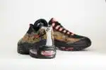Nike Air Max 95 Safety Orange Camo – Zwart/Oranje – Heren/Dames/Uniseks Sneakers – Leer/Mesh – HQ1973-001 – achterkant
