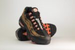 Nike Air Max 95 Safety Orange Camo – Zwart/Oranje – Heren/Dames/Uniseks Sneakers – Leer/Mesh – HQ1973-001 – voorkant