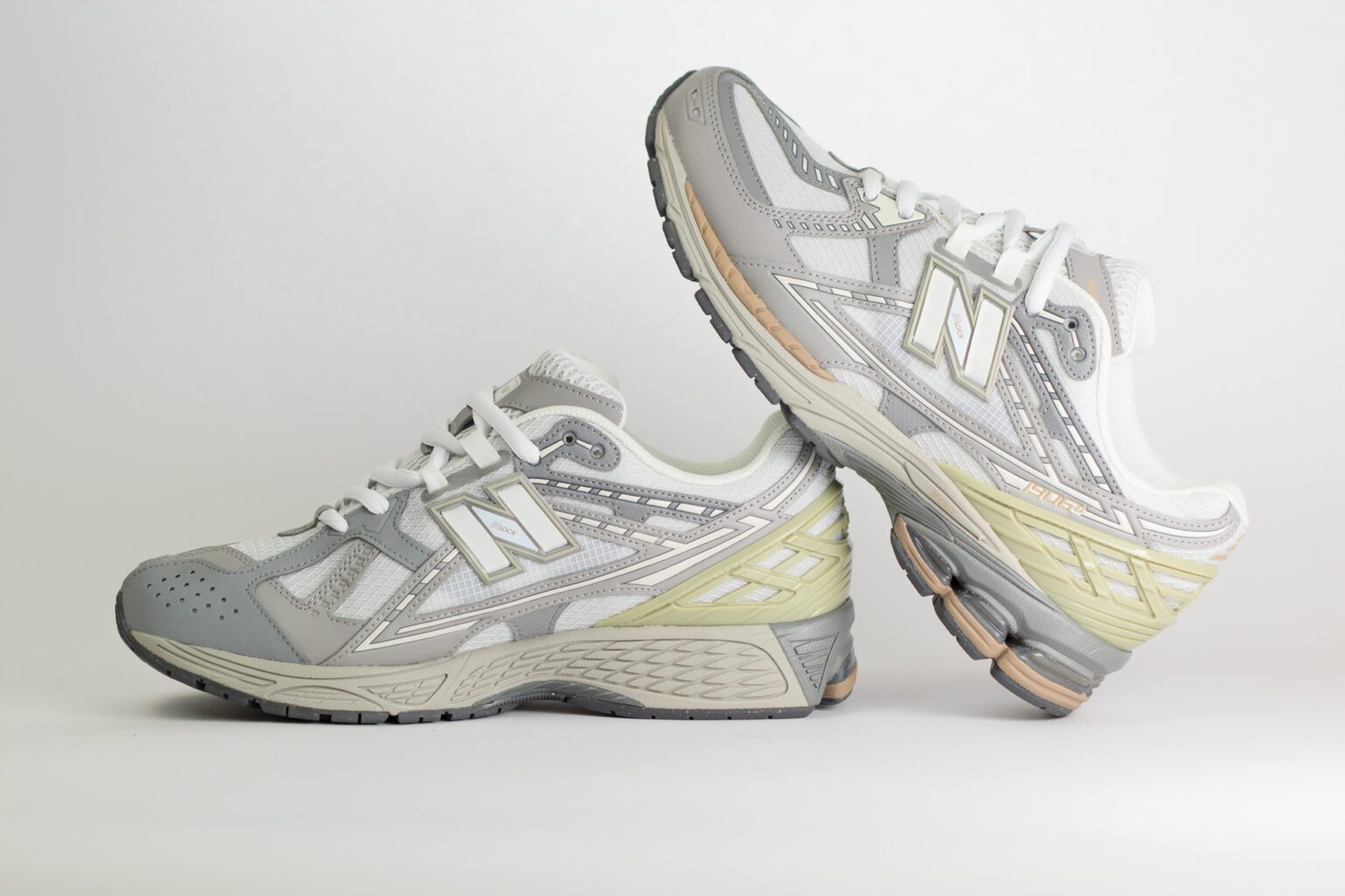 New Balance 1906N Team Away Grey – Grijs/Zilver – Heren/Dames/Uniseks Sneakers – Mesh/Leer - M1906NB - binnenkant