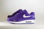 Nike Air Max 1 '87 SP Supreme Varsity Purple – Paars/Wit – Heren/Dames/Uniseks Sneakers – Leer – HF8813-500 – Zijkant