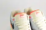 Nike Air Max 1 Patta Waves Hyper Crimson Pure Platinum – Oranje/Beige/Grijs – Heren/Dames/Uniseks Sneakers – Leer/Mesh – II7055-800 – bovenkant