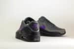 Nike Air Max 90 Iron Grey Wild Grape – Zwart/Grijs/Paars – Heren/Dames/Uniseks Sneakers – Leer/Suede - IF0670-004 – achterkant