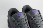 Nike Air Max 90 Iron Grey Wild Grape – Zwart/Grijs/Paars – Heren/Dames/Uniseks Sneakers – Leer/Suede - IF0670-004 – bovenkant