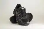 ASCIS Gel-Kayano 14 Black Pure Silver – Zilver/Zwart – Heren/Dames/Uniseks Sneakers – Leer/Mesh – 1201A019-006 – Voorkant