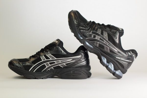 ASCIS Gel-Kayano 14 Black Pure Silver – Zilver/Zwart – Heren/Dames/Uniseks Sneakers – Leer/Mesh – 1201A019-006 – Binnenkant