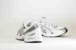ASICS Gel-1130 White Pure Silver – Zilver/Wit – Heren/Dames/Uniseks Sneakers – Leer/Mesh – 1201B020-100 – Achterkant