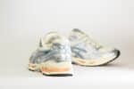 ASICS Gel-Kayano 14 Birch Pure Silver Teal Gold – Beige/Zilver/Blauw – Heren/Dames/Uniseks Sneakers – Leer/Mesh – 1203A537-109 – Achterkant