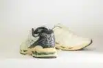 ASICS Gel-Kayano 14 Cream Obsidian Grey – Beige/Grijs – Heren/Dames/Uniseks Sneakers – Leer/Mesh – 1203A537-113 – Achterkant