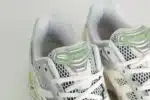 ASICS Gel-Kayano 14 Silver Lime – Beige/Zilver/Groen – Heren/Dames/Uniseks Sneakers – Leer/Mesh – 1203A740-102 – Bovenkant