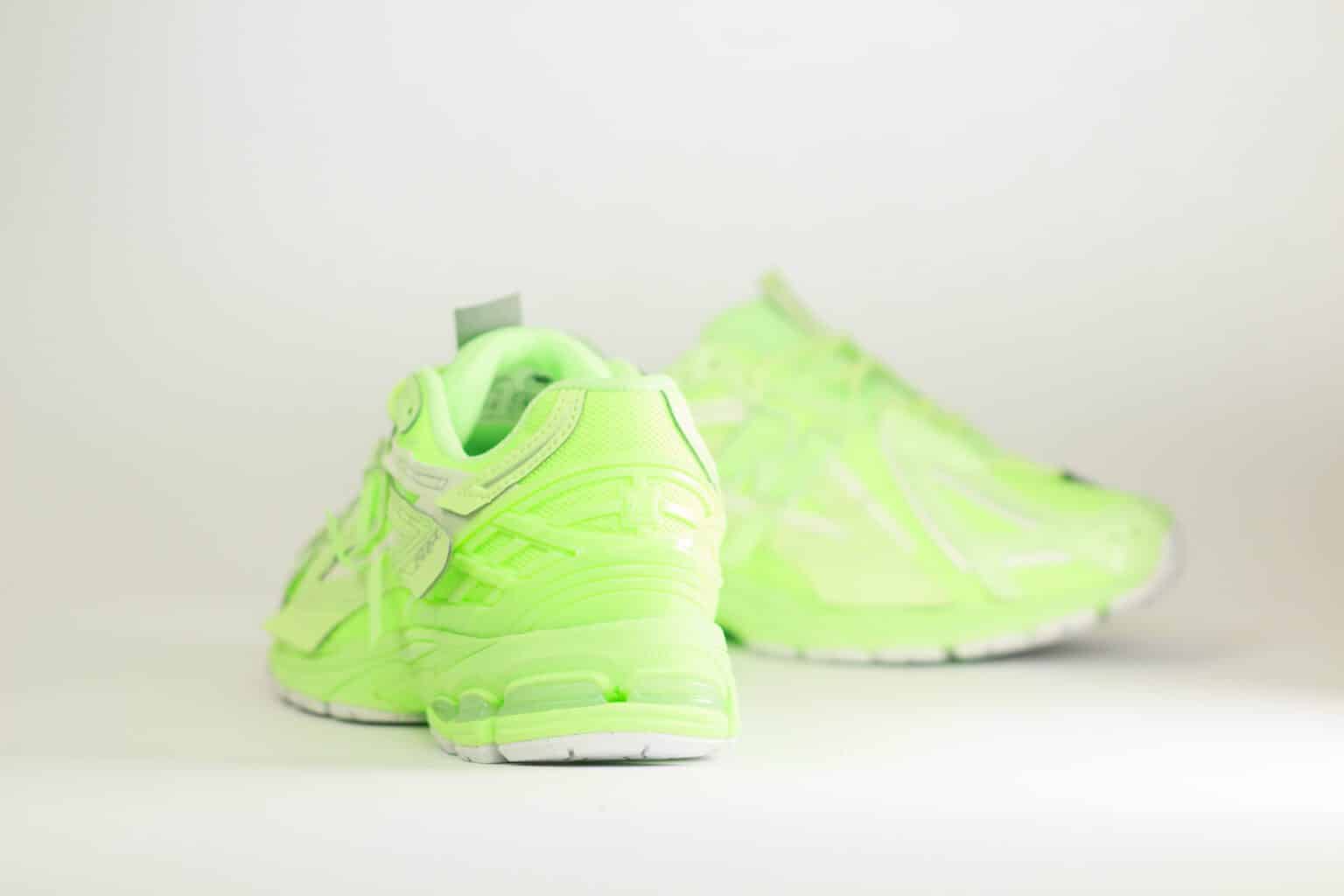 New Balance 1906A Neon Green Mint Flash – Groen – Heren/Dames/Uniseks Sneakers – Leer/Mesh – U1906AF – Achterkant