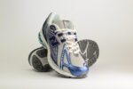 New Balance 1906R Grey Blue Metallic – Blauw/Zilver – Heren/Dames/Uniseks Sneakers – Leer/Mesh – U190688T – Voorkant