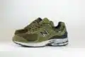 New Balance 2002R Woodland Black – Groen – Heren/Dames/Uniseks Sneakers – Suede/Mesh – U2002RR – Zijkant