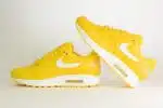 Nike Air Max 1 '87 SP Supreme Speed Yellow – Geel/Wit – Heren/Dames/Uniseks Sneakers – Leer – HF8813-700 – Binnenkant