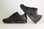 Nike Air Max 90 Leather Triple Black – Zwart – Heren/Dames/Uniseks Sneakers – Leer – CZ5594-001 – Binnenkant