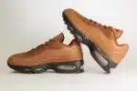 Nike Air Max 95 Big Bubble British Tan Jewel (W) – Bruin/Zwart – Heren/Dames/Uniseks Sneakers – Leer/Mesh – IH1413-200 – Binnenkant