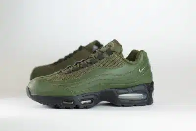 Nike Air Max 95 Big Bubble Cargo Khaki Jewel (W) – Groen/Zwart – Heren/Dames/Uniseks Sneakers – Leer/Mesh – IH1413-300 – Zijkant