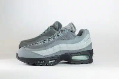 Nike Air Max 95 Big Bubble Smoke Grey Cannon – Grijs/Zwart – Heren/Dames/Uniseks Sneakers – Leer/Mesh – IM5987-084 – Zijkant