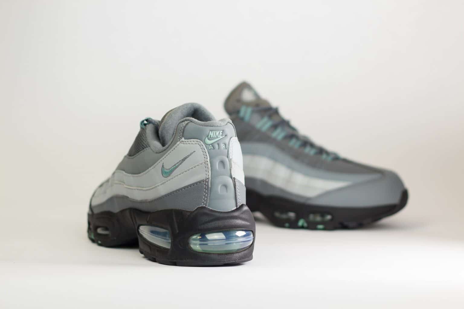 Nike Air Max 95 Big Bubble Smoke Grey Cannon – Grijs/Zwart – Heren/Dames/Uniseks Sneakers – Leer/Mesh – IM5987-084 – Achterkant
