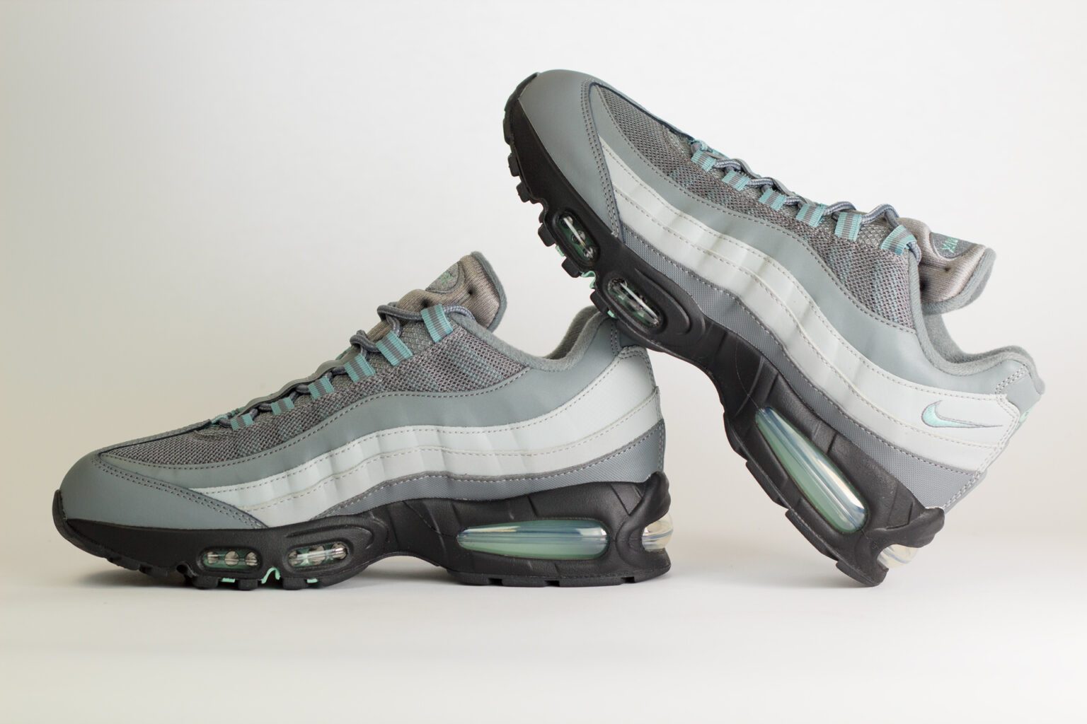 Nike Air Max 95 Big Bubble Smoke Grey Cannon – Grijs/Zwart – Heren/Dames/Uniseks Sneakers – Leer/Mesh – IM5987-084 – Binnenkant