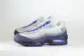 Nike Air Max 95 OG Big Bubble Photon Dust Purple Dynasty – Grijs/Paars/Zwart – Heren/Dames/Uniseks Sneakers – Vilt/Mesh – HM4740-009 – Zijkant